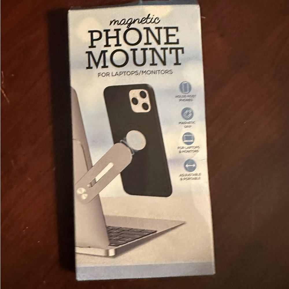 Magnetic Phone Mount For Laptops